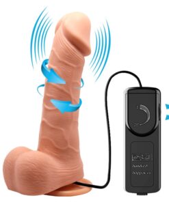 Gode Anal Ventouse Vibration Rotatif