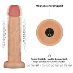 Gode Anal Vibrant Ultra Réaliste