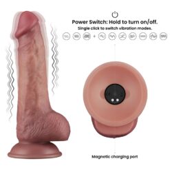 Gode Anal XL Ventouse à Vibrations