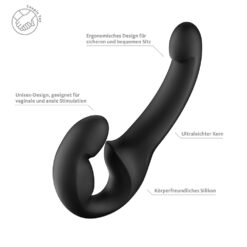 Gode Ceinture Double Dildo Sans Harnais