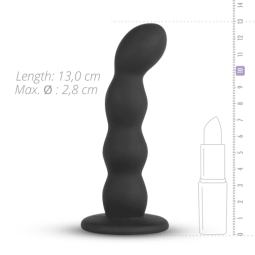 Gode Ceinture dildo silicone perlé