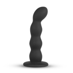 Gode Ceinture dildo silicone perlé