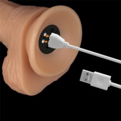 Gode Ceinture Réaliste à Puissantes Vibrations