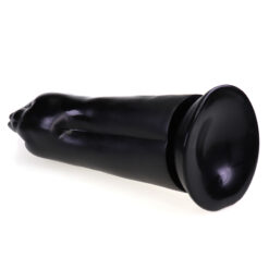 Gode Double Main Noir Fist Extrême