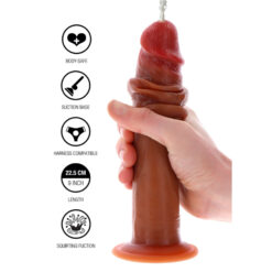 Gode Ejaculateur Réaliste Prépuce 21 x 4 cm