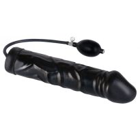 Gode Gonflable Latex Sexy Toys Noir