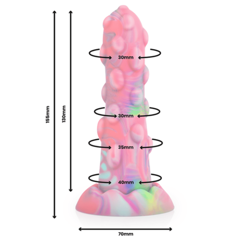 Gode Monstre Tentacule 15x4cm