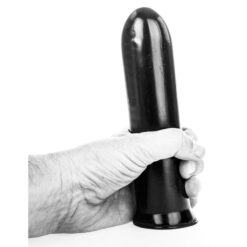 Gode Noir Ultra Souple à Surface Lisse