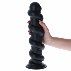 Gode Noir XL à Grosse Vrille