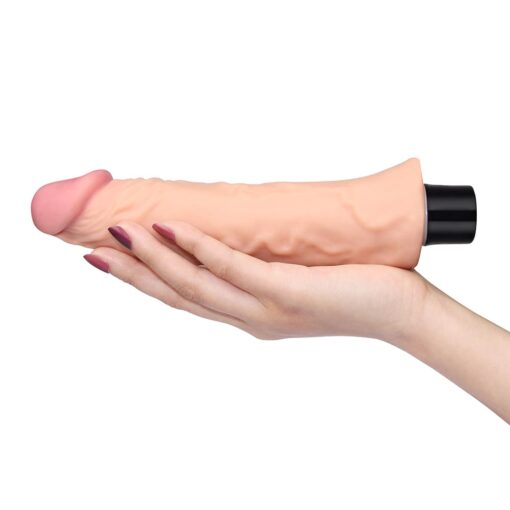 Gode Réaliste avec Vibrations Intenses 21x4.3cm