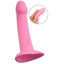 Gode Réaliste Rose Puissantes Vibrations 19x4 cm