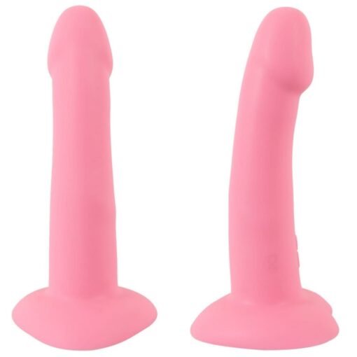 Gode Réaliste Rose Puissantes Vibrations 19x4 cm