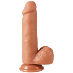 Gode Réaliste Souple avec Testicules 20x4,5cm