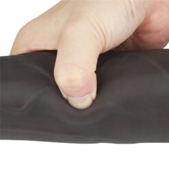 Gode Réaliste Vibrant Marron Rotator 23x9cm