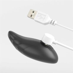 Gode Réaliste Vibrant Marron Rotator 23x9cm