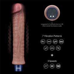 Gode Réaliste Vibromasseur 22x4cm