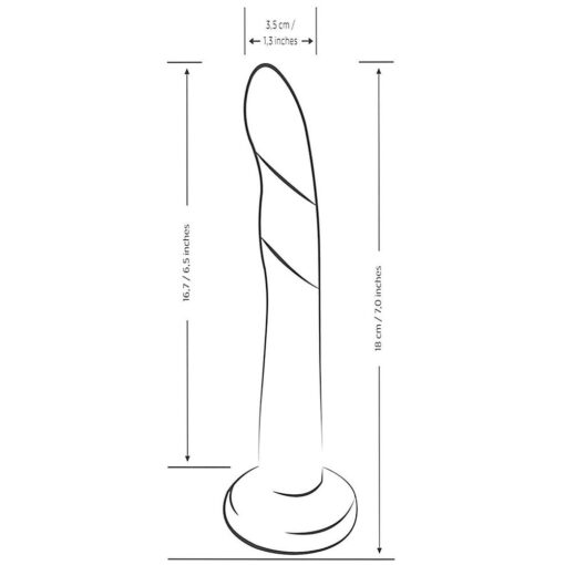 Gode Ventouse Dizi 18x3,5cm