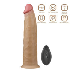 Gode Ventouse Rotator et Vibrant 23x4,6cm