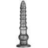 Gode XXL Gris à Vibrations 32x7cm