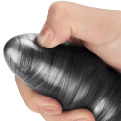 Gode XXL Gris à Vibrations 32x7cm