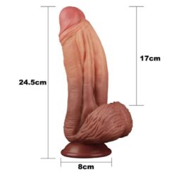 Gode XXL Monstrueux Marron