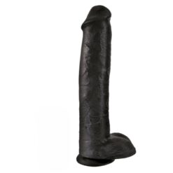 Gode XXL Testicules Noir