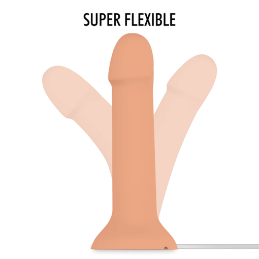 Godemichet Éjaculateur Réaliste Flipper 17x3,5cm