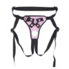 Harnais pour Gode Ceinture Rose Double Pénétration