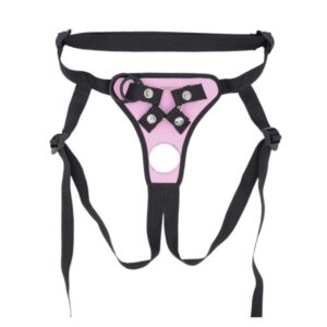 Harnais pour Gode Ceinture Rose Double Pénétration