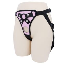 Harnais pour Gode Ceinture Rose Double Pénétration