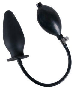 Inflate Plug Anal Silicone Noir