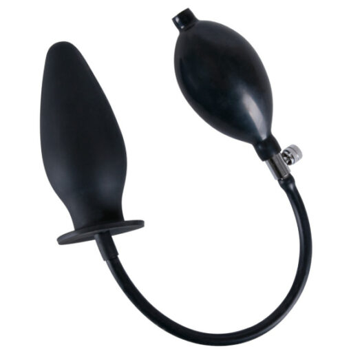 Inflate Plug Anal Silicone Noir