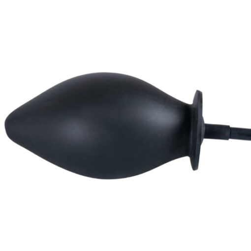 Inflate Plug Anal Silicone Noir