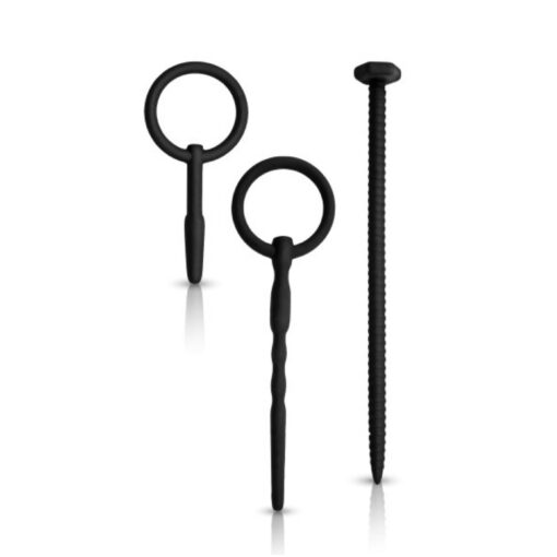 Set de 3 Sondes à Urètre Silicone 7mm