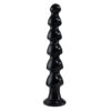 Long Gode Enorme Noir 6 Boules 55x11cm