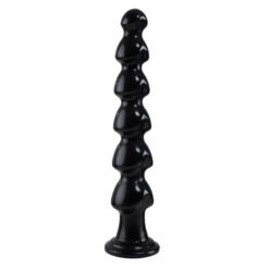 Long Gode Enorme Noir 6 Boules 55x11cm