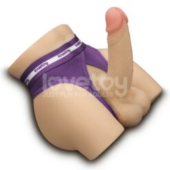 Masturbateur Anus et Gode XL Pliable
