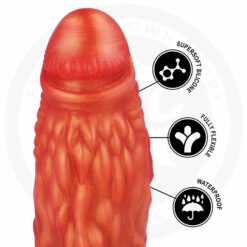 Petit Gode Dragon Rouge