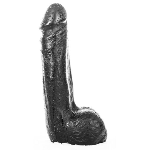 Petit Gode Réaliste XL Noir 18x5cm