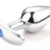 Plug Anal Ancre Diamant Bleu