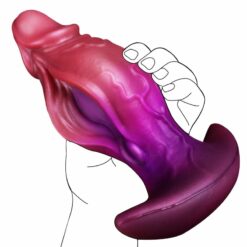 Plug Anal Ancre XXL Feu 13x6cm