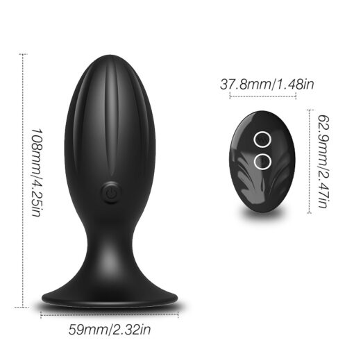 Plug Anal avec Vibrations Intenses
