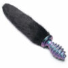Plug Anal Brillant Misty Tail Noir