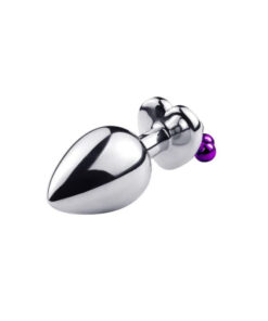 plug anal diamant violet grelot