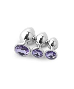 plug anal diamant violet sensuel