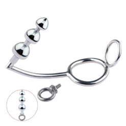 Plug Anal Double Cockring Métal