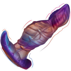 Plug Anal Dragon en Silicone Souple