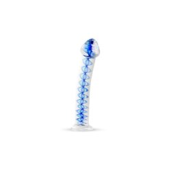 gode anal en verre Hot Dildo Bleu