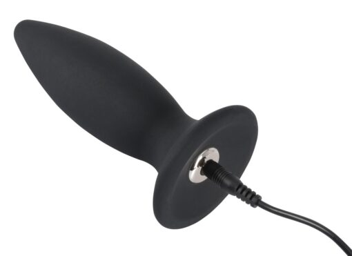 Plug Anal Ergonomique Vibrant Silicone