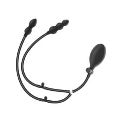 Plug Anal Gonflable Double Pénétration Extrême